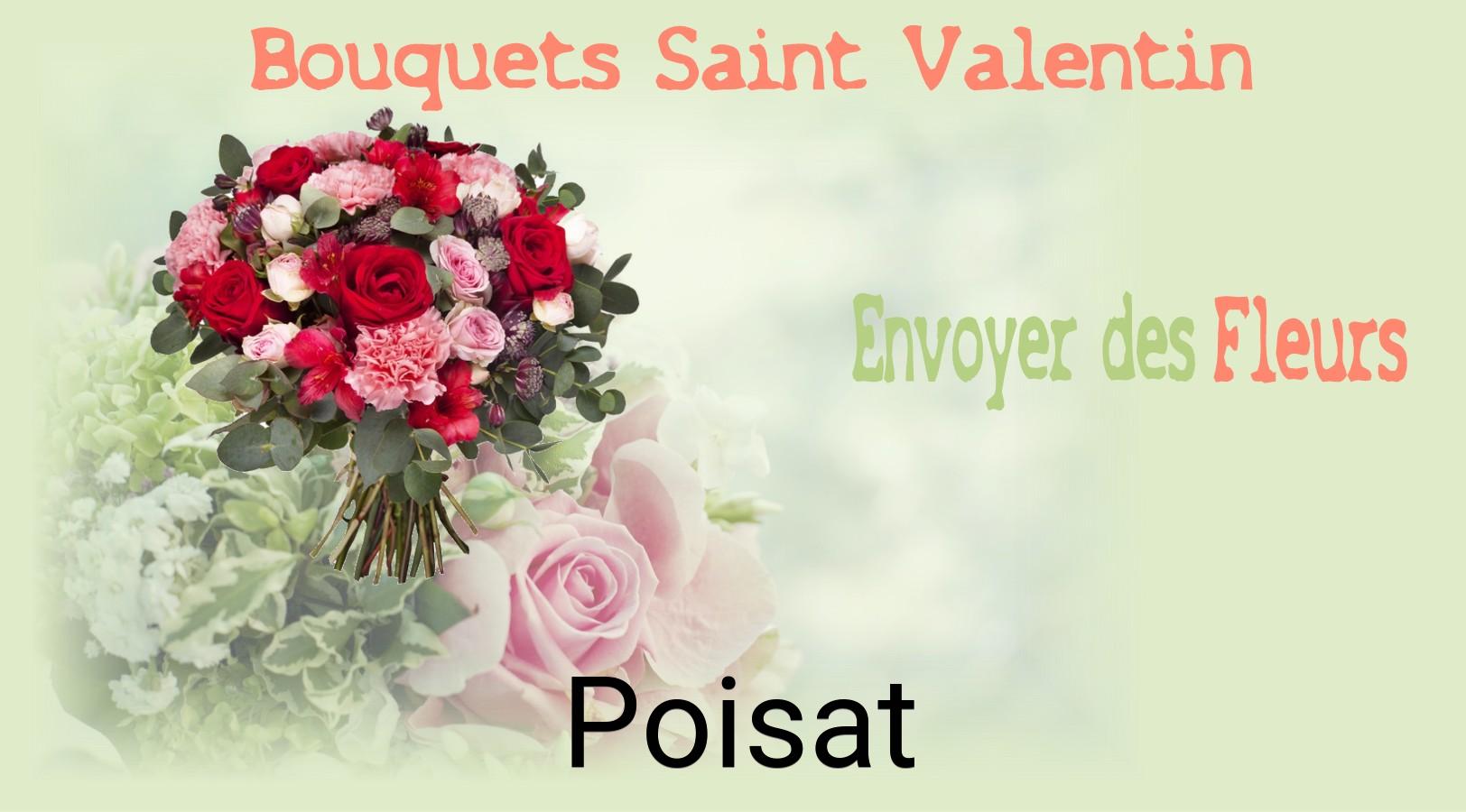 Roses de Saint-Valentin livrées à Poisat